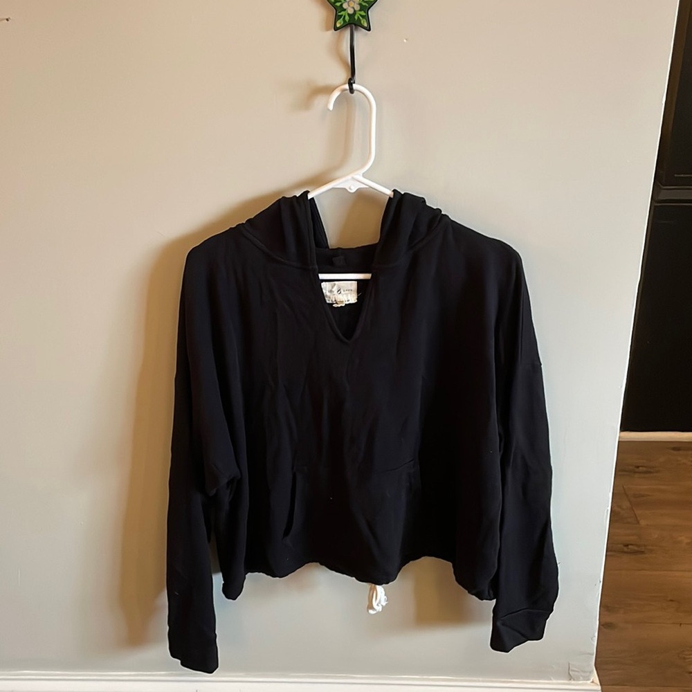 Lou & Grey Soft Black Hoodie